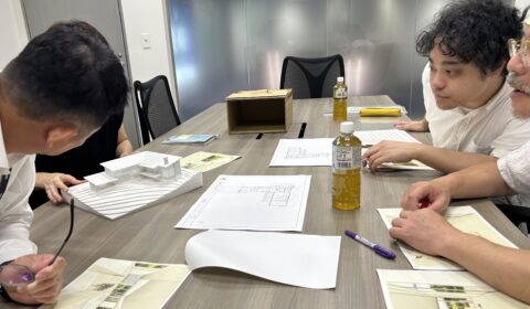設計打ち合わせ　ー3次元の情報ー