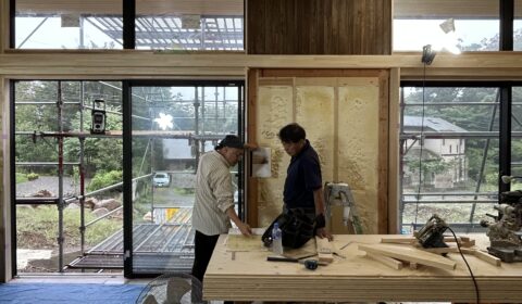 現場打ち合わせ　ー納まり検討ー