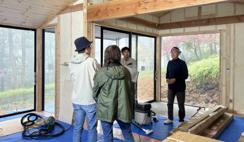 現場視察＆植栽打ち合わせ　