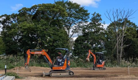 秋から春まで、少しずつ