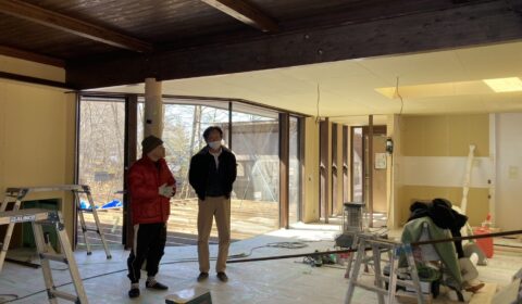 現場打ち合わせ